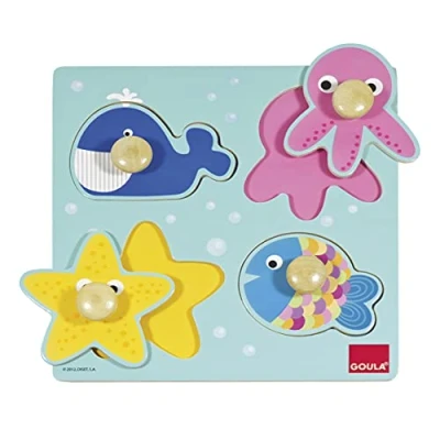 Imagen de Goula Puzzle mar, Encajable de madera a partir 1 año
