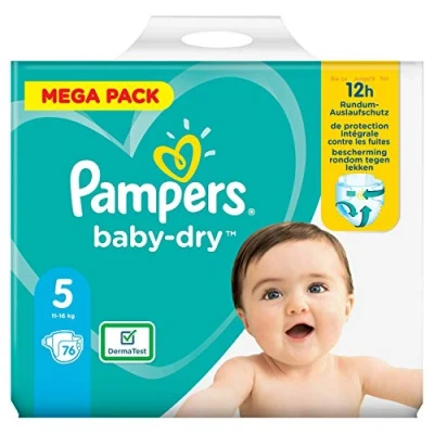 Imagen de Pampers 81715587 Baby dry pañales, unisex