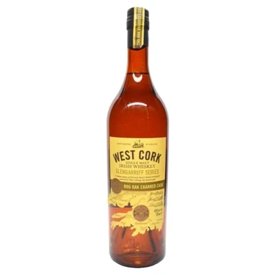 Imagen de West Cork Glengarriff Series BOG OAK CHARRED CASK Single Malt Irish Whiskey 43% Vol. 0,7l