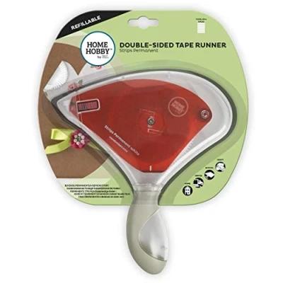 Imagen de HomeHobby by 3L E Z Runner Grand Strips Refillable Permanent, Clear, 45M x 8mm, 45