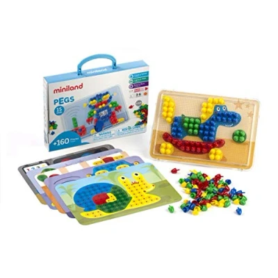 Imagen de Miniland Mosaico de Pinchos, Multicolor (31805)