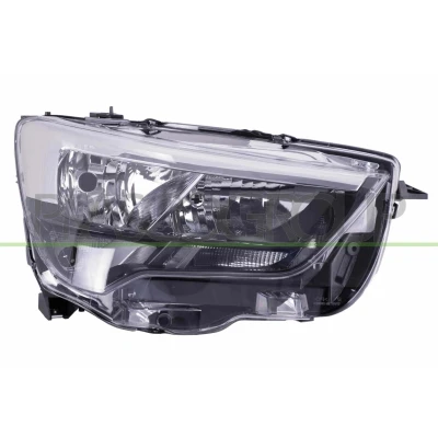 Imagen de PRASCO OP9124903 Faros derecha H7/H1 con luz diurna (LED) servomotor para reg. alcance luces