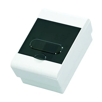 Imagen de Distribuidor pequeño de 4 módulos/caja fusibles/caja distribución, montaje en superficie, IP40
