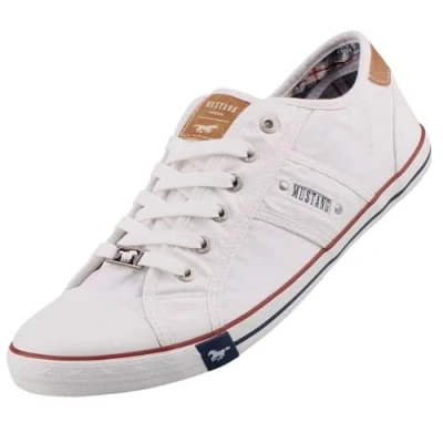 Imagen de Mustang Sneaker 1099 302, Zapatillas Mujer, White/White 1, 39 EU