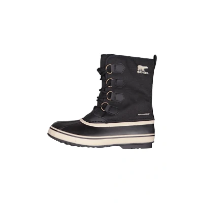 Imagen de Sorel 1964 Pac Nylon WP, Botas para Nieve Impermeables, Hombre, Black/Ancient Fossil 2024/2025, 46 EU