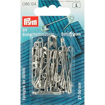Imagen de Prym Safety Pins, Metal, Sliver, 9.3 x 5.7 0.7 cm
