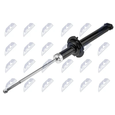 Imagen de NTY A HD 021 Amortiguador Eje trasero Presión de gas con asiento muelle Espiga arriba, Anillo inferior HONDA: Accord 6 Limousine