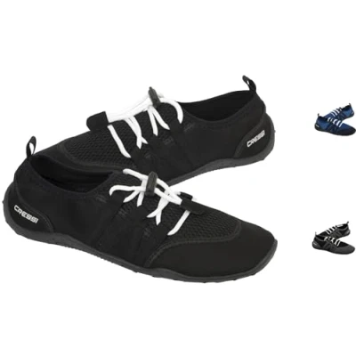 Imagen de Cressi Elba Pool Shoes Zapatillas Chanclas Unisex Adulto, Negro, 42