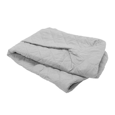 Imagen de FurHaven Funda de Repuesto Acolchada para Cama Perro, Estilo sofá, Color Gris Plateado, Talla M