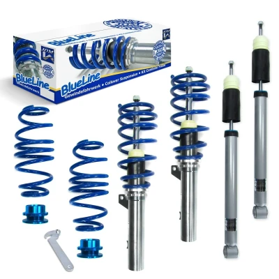 Imagen de JOM BlueLine 741148 Kit de suspensión, muelles/amortiguadores Eje delantero, trasero ajustable en altura SEAT: Leon III Hatchback