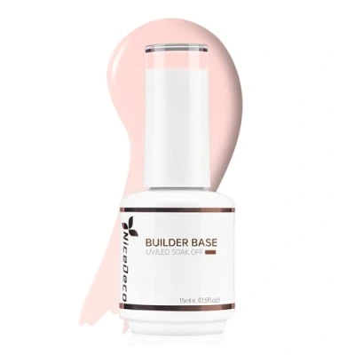 Imagen de Nicedeco 8 IN 1 Gel Constructor Uñas Builder Base en Esmaltes Semipermanentes Para UV/LED Soak Off Colores Vibrantes y Duraderos 15ML 07