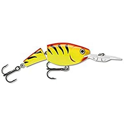 Imagen de RAPALA Jointed Shad Rap Material Cuerpo Ligero y Resistente Señuelo Pesca de Agua Dulce, Unisex Adult, Hot Tiger, 9cm/25g