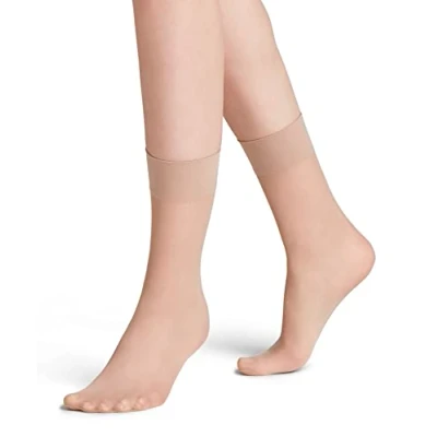 Imagen de FALKE Pure Matt 20 DEN W SO transparente unicolor 1 par, Calcetines Mujer, Color piel (Cocoon 4859) nuevo ecológico, 39 42
