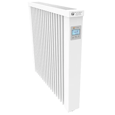 Imagen de Calefacción eléctrica AeroFlow COMPACT 1300 con núcleo de arcilla refractaria,aplicación disponible regulador pantalla FlexiSmart,calefacción auxiliar eléctrica,15 años garantía