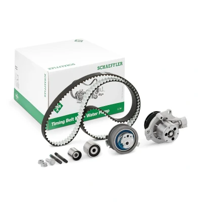 Imagen de INA 530 0699 31 bomba de agua + Kit Distribucion con conectable VOLKSWAGEN: Crafter Furgón, Transporter 6 Bus