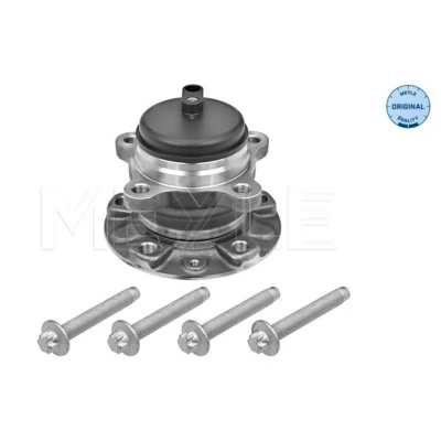 Imagen de MEYLE 40 14 752 0003 Buje de rueda 4 5 104 con cojinete incorporado, anillo sensor ABS material montaje añadido Eje trasero