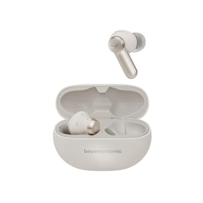 Imagen de Auriculares True Wireless Beyerdynamic Amiron 100, Autonomía 8h, Cancelación de Ruido Activa, Blanco