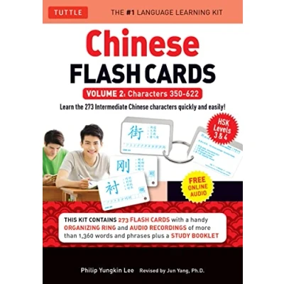Imagen de Chinese flash cards kit vol. 2: characters 350 622 (hsk intermediate level)