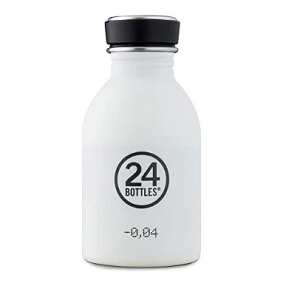 Imagen de 24BOTTLES Urban 250ml Ice, Botella Unisex Adulto, Blanco (White), 250 Ml