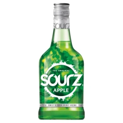 Imagen de Sourz Licor de manzana verde, 700 ml (caja 3)
