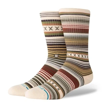 Imagen de Stance Curren CREW Unisex Calcetines, Talla: 43 47, Tan