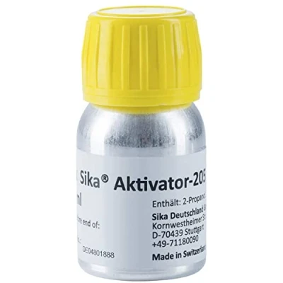 Imagen de Sika Limpiador adhesivo a base de disolvente Activator 205 transparente para superficies no porosas limpieza adhesivas 30 ml