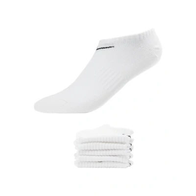 Imagen de Nike Performance Everyday Lightweight 6 PACK Calcetines tobilleros, Talla: 38 42, White/black