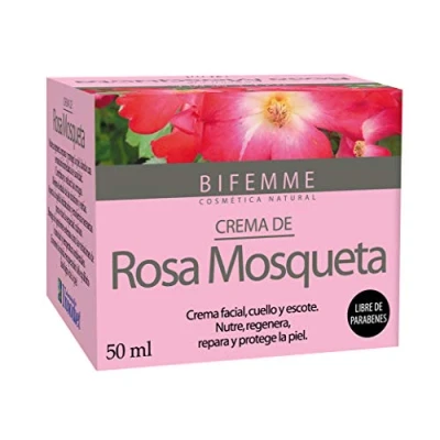 Imagen de Bifemme Crema de aceite rosa mosqueta sin parabienes 50 ml
