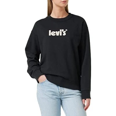 Imagen de Levi&#039;s Graphic Standard CREW Sudadera, Mujer, Talla: XS, Caviar