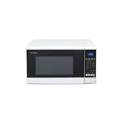 Imagen de SHARP R670W Microondas con parrilla (20 L, 800 W, 1000 10 niveles de potencia, 13 programas automáticos AutoCook, temporizador) / blanco