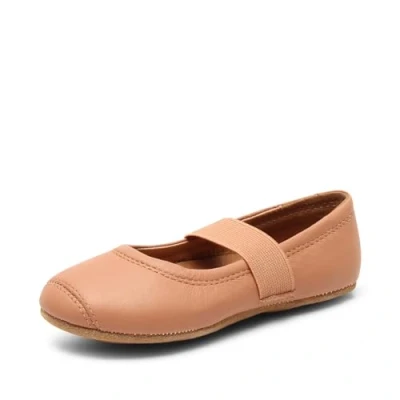 Imagen de Bisgaard Ballet Pantuflas para niños, Talla: 33, Nude Zapatos