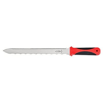 Imagen de F. DICK 60390285 cuchillo aislante de doble filo (longitud la hoja 28 cm, dentada + sierra, para materiales aislantes compactos e inflexibles, mango ergonómico)
