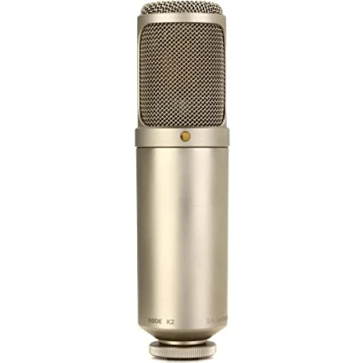 Imagen de RØDE K2 Micrófono de válvula premium con patrón polar infinitamente variable para producción musical y grabación voces e instrumentos