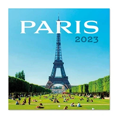 Imagen de Grupo Erik Calendario 2023 con certificado FSC, Paris (30 x 30 cm), pared