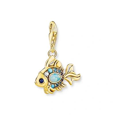 Imagen de THOMAS SABO Colección de colgantes animales para Mujer, Charm pez