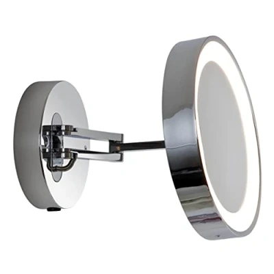Imagen de Astro Catena LED, espejo de aumento para baño en cromo pulido Diseñado Gran Bretaña Tira LED con clasificación IP44 1137003