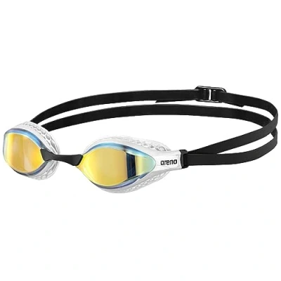 Imagen de Arena Airspeed Mirror Gafas de natación, Talla: One Size, Yellow copper white