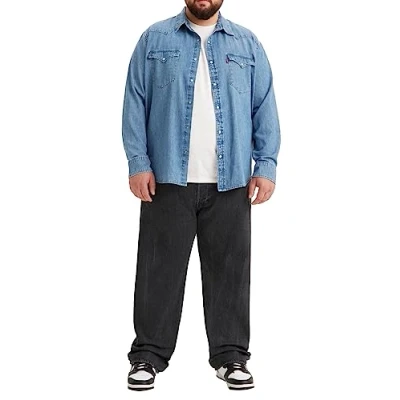 Imagen de Levi&#039;s Plus 501 Original B&amp;T Vaqueros rectos, Hombre, Talla: 46x34, Crash courses