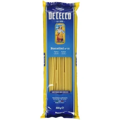 Imagen de 10x De Cecco Bucatini No. 15 Italian Pasta 500g