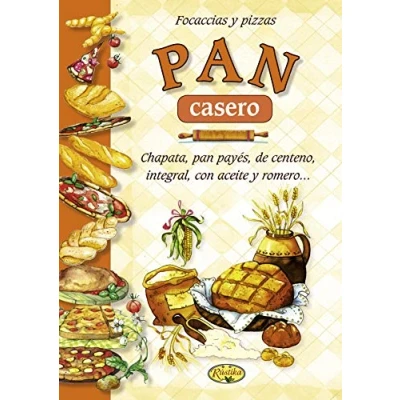 Imagen de Pan casero, focaccias y pizzas (Cocina casera)