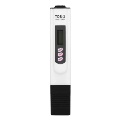 Imagen de Digital TDS Messgerät Wasserqualität Tester, Handheld Meter Tester mit LCD Anzeige Messbereich 0 9990ppm, Wassertester für Trinkwsser Schwimmbad Pool Aquarium Spas(WeiÃŸ)