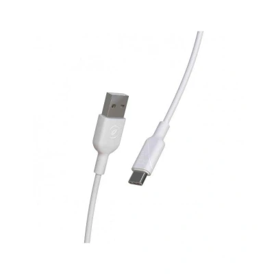 Imagen de Cable USB Muvit MCUSC0004, A, C, Universal, 3m, Blanco