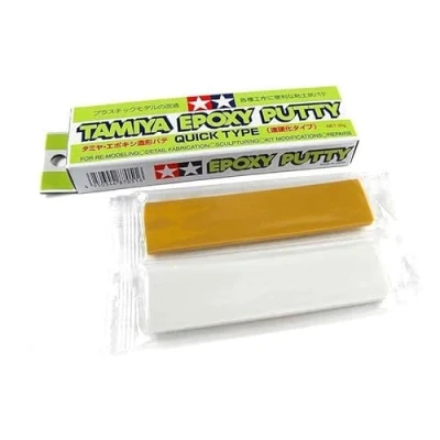 Imagen de Outletdelocio. Tamiya 87051. Masilla Epoxy de dos componentes (25 gramos). Secado rapido