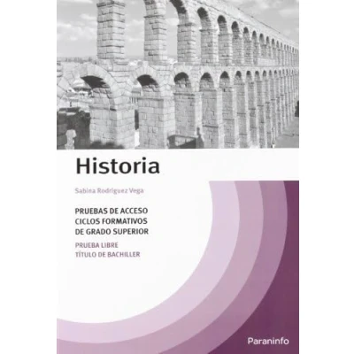 Imagen de Temario Historia Pruebas de Acceso a Ciclos Formativos Grado Superior