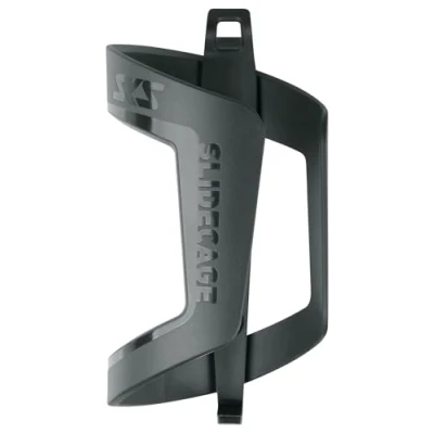 Imagen de SKS GERMANY Slidecage Soporte para Botellas de Bicicleta (Acceso Lateral y Superior, diseño Moderno, Todas Las Bicicleta, Ideal Marcos Estrechos), Color Negro
