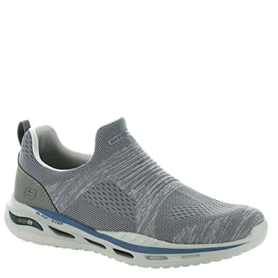 Imagen de Skechers Ultra Flex 3.0 Tenis sin Cordones de inmediato, Mocasín Hombre, Gris, 42 EU Ancho