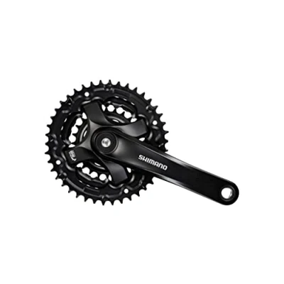 Imagen de SHIMANO Fc ty501 Cuadrado 6/7/8 aumentos Manivelas, Unisex, Negro, 175 mm