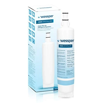 Imagen de Wessper Filtros de agua para frigorífico, Compatible con Whirlpool SBS001 SBS002 4396508 481281729632 S20BRS SBS200SBS003 461950271171 481281728986