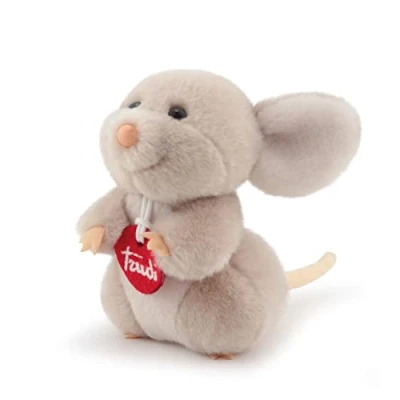 Imagen de Trudi Trudino Ratón Peluche pequeño Cumple de Peluche. 13x14x14cm Taglia XS Trudini Classic Modelo 51284