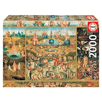 Imagen de Educa TUIN DER Heerlijkheden 2000 Puzle para niños, Talla: One Size, Multi coloured